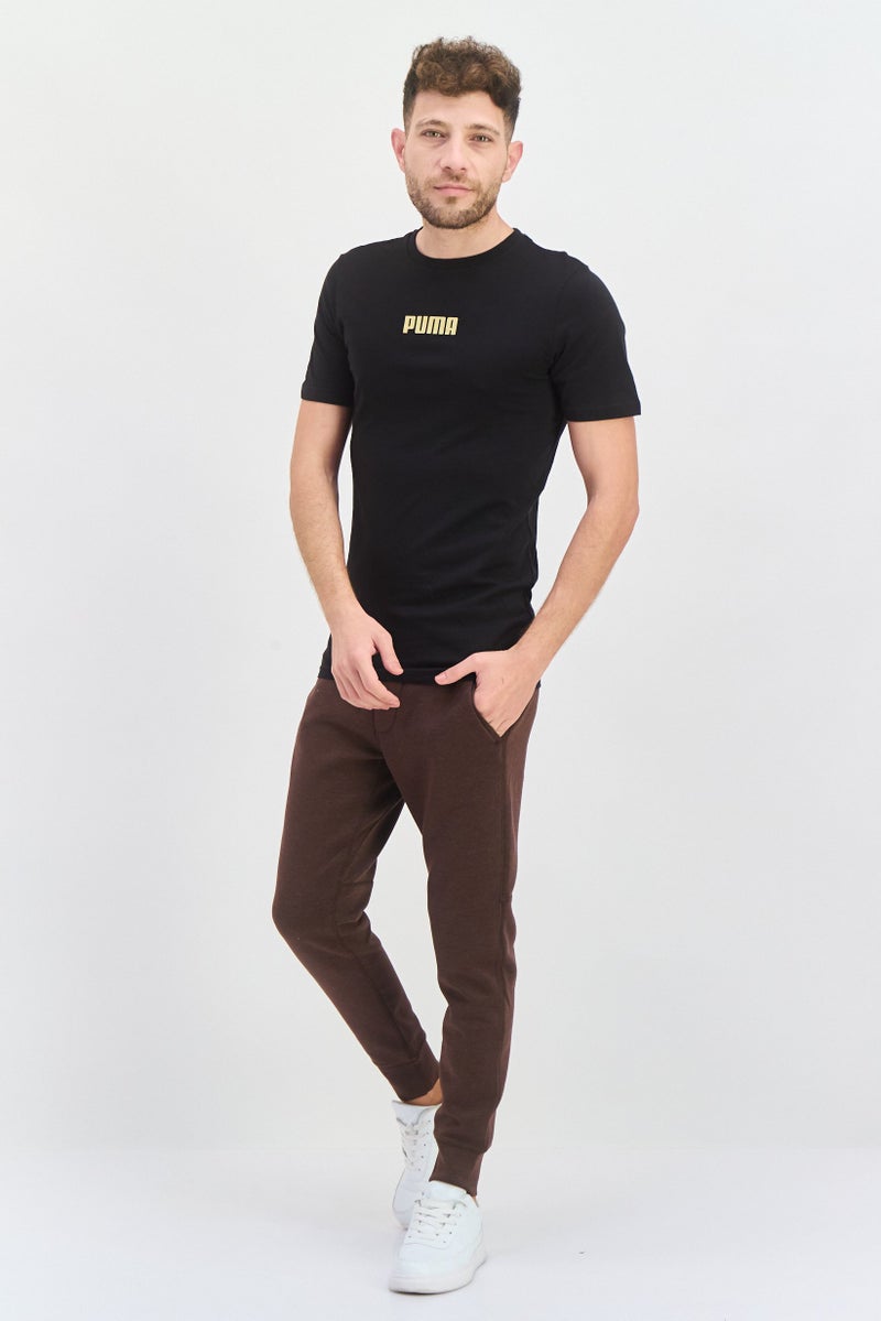 PUMA Men Sportswear Fit Short Sleeve Outdoor T-Shirt, Black - Image 4